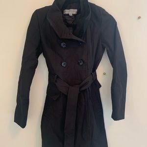 Andrew Marc, Marc New York Slim Black Trench Coat